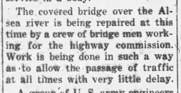 Alsea River, (Near Waldport) 11/12/1935r